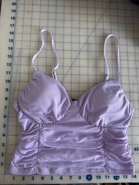 Forever 21 Lilac Ruched Camisole